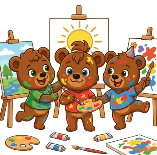 Teddy Cherry Club Paiting